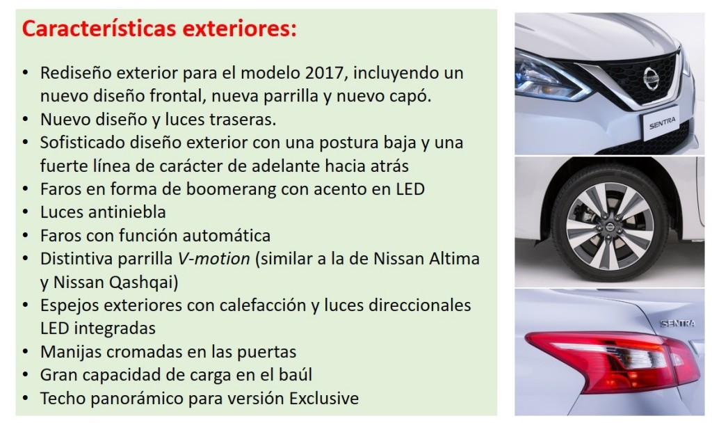 presentacion nissan sentra 2