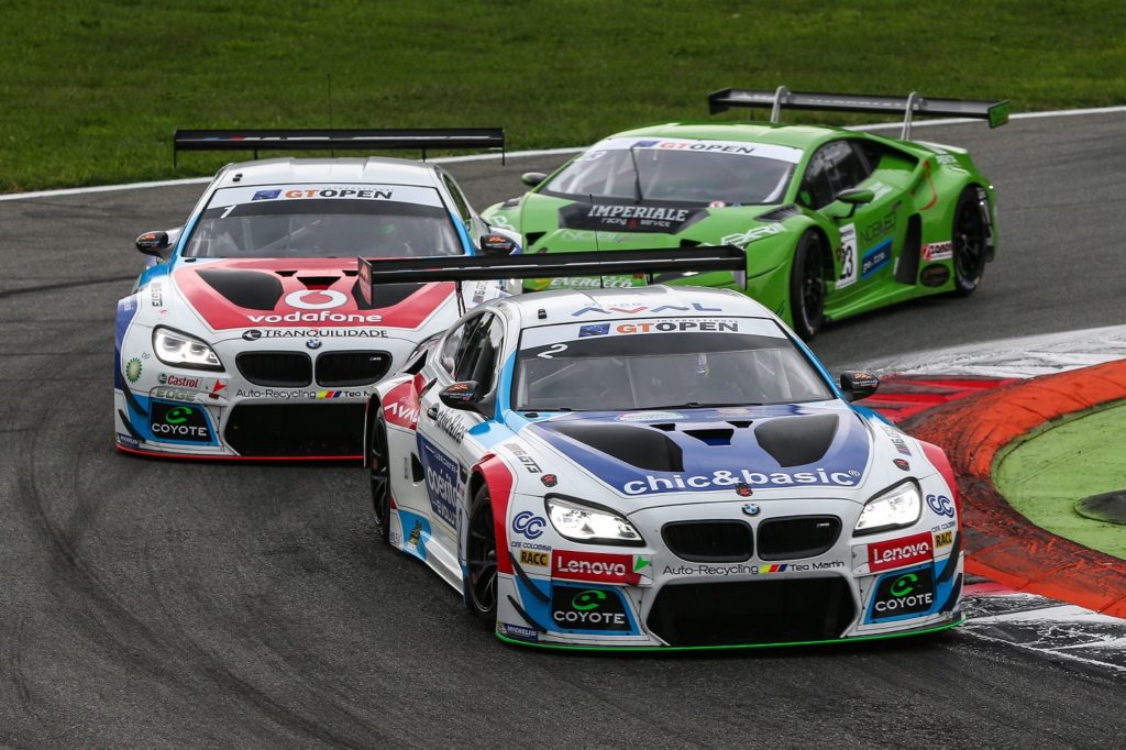 MONZA (ITA) Sept 30-Okt 2-2016 - International GT Open, Euro Formula Open and Formula V8 series 2016 at Autodromo di Monza. GUSTAVO YACAMÁN / FERNANDO MONJE #02 Teo Martin Motorsport. Action. © 2016 Diederik van der Laan / Dutch Photo Agency / LAT Photographic