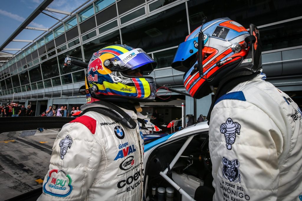 MONZA (ITA) Sept 30-Okt 2-2016 - International GT Open, Euro Formula Open and Formula V8 series 2016 at Autodromo di Monza. GUSTAVO YACAMÁN / FERNANDO MONJE #02 Teo Martin Motorsport. Action. © 2016 Diederik van der Laan / Dutch Photo Agency / LAT Photographic