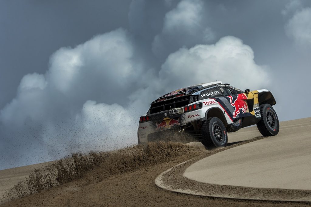 309 LOEB SEBASTIEN (fra) ELENA DANIEL (mco) PEUGEOT TEAM PEUGEOT TOTAL 3008 DKR action during the Dakar 2017 Paraguay Bolivia Argentina , Etape 4 - Stage 4, San Salvador de jujuy - Tupiza , January 5 - Photo Eric Vargiolu / DPPI