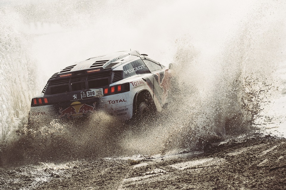 Sebastien Loeb (FRA) of Team Peugeot TOTALraces during stage 8 of Rally Dakar 2017 from Uyuni, Bolivia to Salta, Argentina on January 10, 2017.