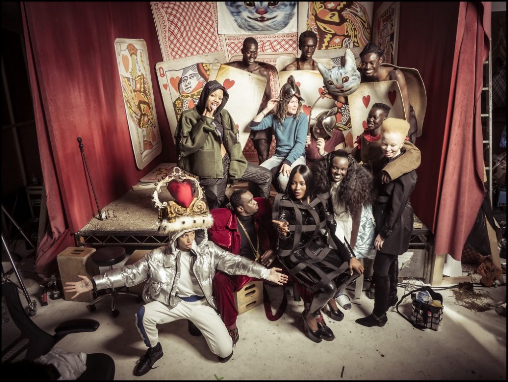 Backstage The Cal Shoot by Tim Walker